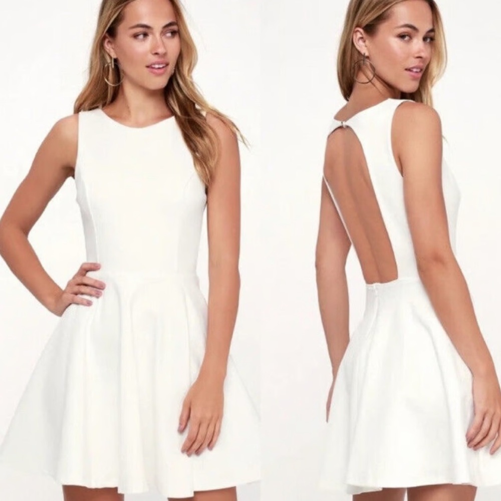🖤NWOT ISSUE NEW YORK White Dress, Medium